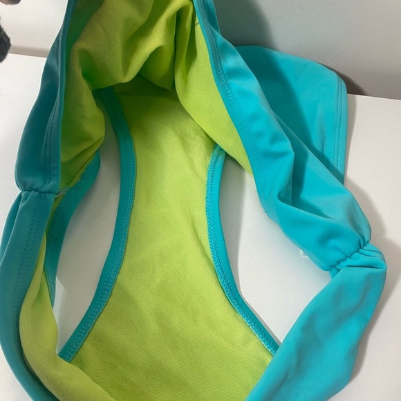 Athleta Bikini Bathing Suit Teal Bottoms Size Medium - Picture 8 of 10